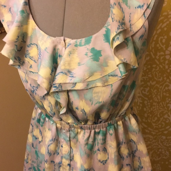 Feminine halter dress Sz M - Picture 3 of 5